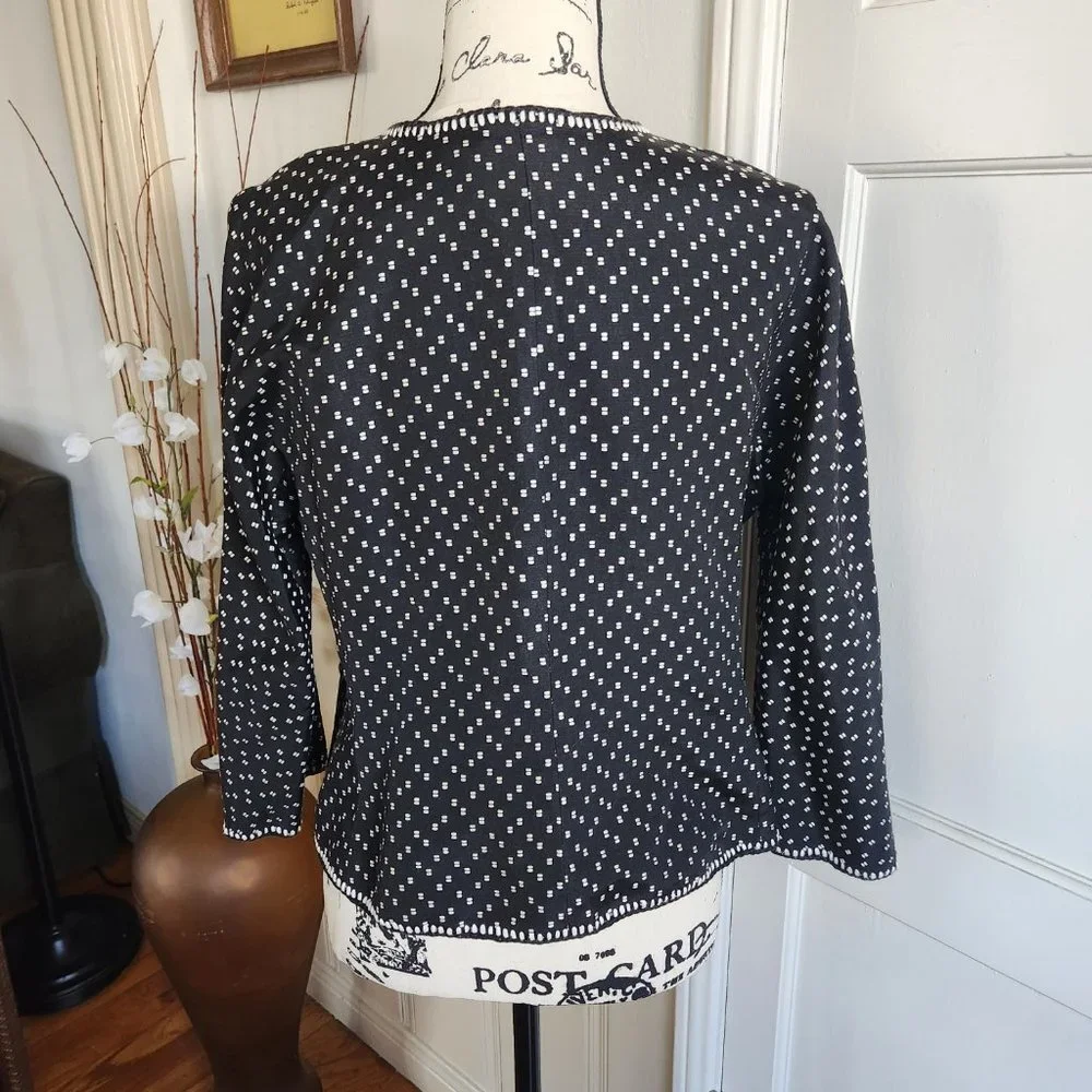 Max Studio Special Edition Silk Blazer Sz 10